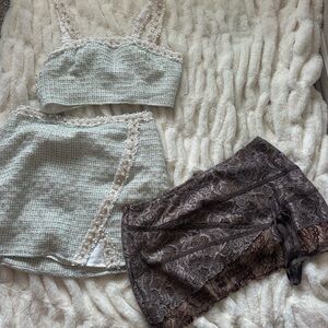 Shein Skirt and Set!